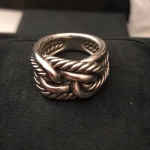 David Yurman Labyrinth collection silver ring